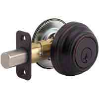 Main 1 - Deadbolt*D* Kwikset Deadbolt Venetian Bronze Single Cylinder Smart Key 98011Psmtcp - San Antonio Retail