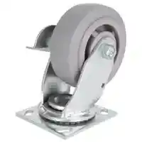 Main 1 - Floor Care Caster Thermoplastic Swivel w/ Brake 5" Jc-To4 - San Antonio Retail