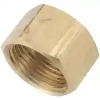 Main 1 - Brass Flare Cap 3/8" w/9/16-24F 54840-06 Space Heater - San Antonio Retail