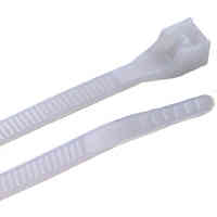 Main 2 - Cable Ties 4" 100Pk Miniature White Nylon 46-104 - San Antonio Retail