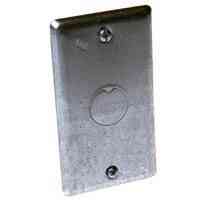Main 2 - Wall*D*Plate Metal 1Gang Blank 861 W/Ko - San Antonio Retail
