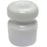 Main 1 - Electric*D*Fence Single Groove Wood Post Porcelain Insulator (25 Pk) MP5E/WP-5E/07089-96 - San Antonio Retail