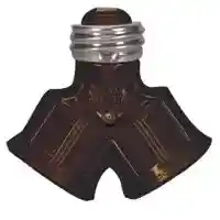 Main 1 - Lamp Socket Adapter 700B Brown Twin Light - San Antonio Retail