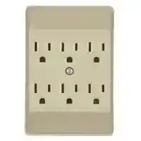 Main 1 - Cube Tap 6 Outlet Plug In Ground Iv C1146V - San Antonio Retail