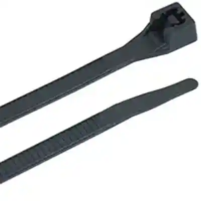 Cable Ties 8" 15Pk Black Double Lock Nylon 45-308UVB - San Antonio Retail