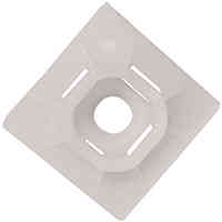 Main 2 - Cable Ties Mount Base White 5Pk 45Mb - San Antonio Retail