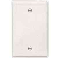 Main 2 - Wall Plate Blank 1Gang Oversize White - San Antonio Retail