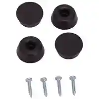 Main 1 - Floor Care Leg Tip Black Rubber 1" Fe-50661 - San Antonio Retail