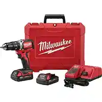 Main 1 - Drill 1/2"Drill*D*Driver 18V Compact W/ 2-Batteries,1-18V Charger M18 Milwaukee 2801-22CT - San Antonio Retail