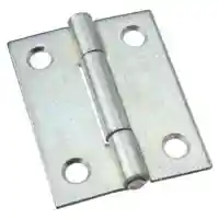 Main 1 - Hinges *D*  Narrow Nrp Zinc 2" N146-142 Bulk  - San Antonio Retail