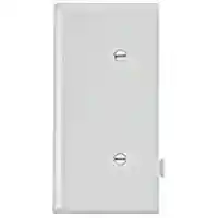 Main 1 - Wall Plate Mid Size Section End Blank White ste14w - San Antonio Retail