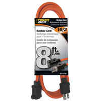 Main 2 - Extension Cord 16/3 Orange 8' OR501608 - San Antonio Retail