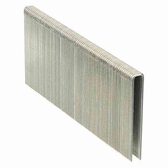 Main 1 - Air Nail Smallbox Staple Narrow Crown Galvanized 7/32" x1" 18Ga GRSX1GM Galv 1000Ct - San Antonio Retail