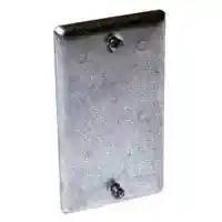 Main 1 - Wall*D*Plate Metal 1Gang Blank Handy Box Cover 860 - San Antonio Retail