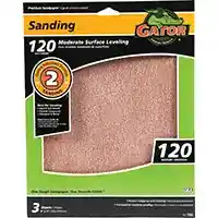 Main 1 - Sandpaper  3Pk-9X11 Aluminum Oxide 120G 7263 - San Antonio Retail
