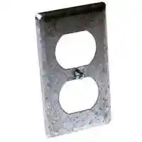 Main 1 - Wall*D*Plate Metal 1Gang Receptacle 864 - San Antonio Retail