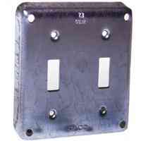 Main 2 - Square*D*Box Cover 803C 4"Sq Double Switch - San Antonio Retail