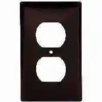 Main 1 - Wall Plate Receptacle 1Gang 2132B Brown - San Antonio Retail