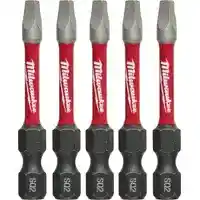 Main 1 - Bit Tip Square #2 2" 5Pk Milwaukee 48-32-4606 - San Antonio Retail