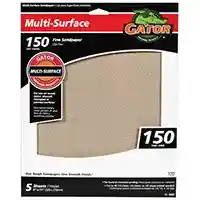 Main 1 - Sandpaper  5Pk-9X11 Aluminum Oxide 150G Fine 4442 - San Antonio Retail
