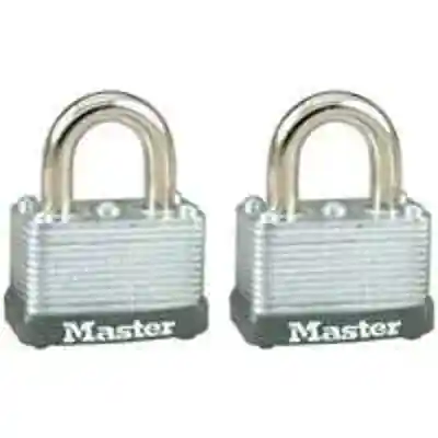 Padlock, Master, Laminated, 1-1/2", 2 Pk  22TKA  - San Antonio Retail