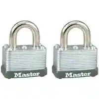 Main 1 - Padlock, Master, Laminated, 1-1/2", 2 Pk  22TKA  - San Antonio Retail
