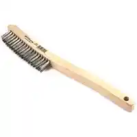 Main 1 - Wire  Brush Wood Stainless Steel Long Handle 70521 - San Antonio Retail