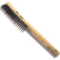 Main 2 - Wire  Brush Wood Stainless Steel Long Handle 70521 - San Antonio Retail
