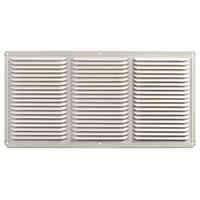 Main 3 - Under Eave Cornice Vent 8"X16" White Louvered EAC16X8W - San Antonio Retail