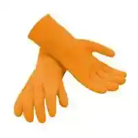 Main 1 - Ceramic Tile Grouting Protective Gloves, One-Size, Rolled Cuff, Orange 49142 - San Antonio Retail