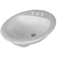 Main 2 - Sink Lavatory 19" China White Round 39 Elegance/23032010100 - San Antonio Retail