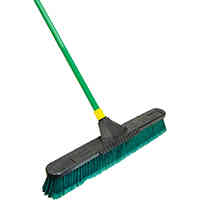 Main 4 - Broom*D*Push w/ Handle 24" S Bulldozer w/Scraper Indoor/Outdoor Surfaces Quickie 00638 - San Antonio Retail
