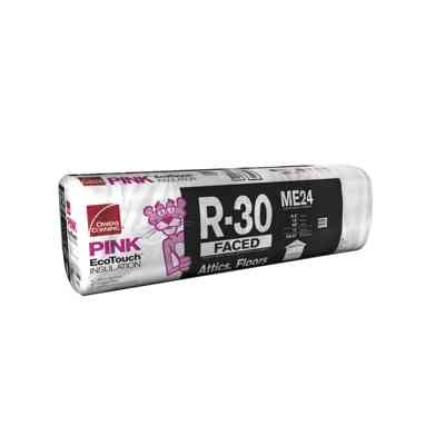 R30 Kraft Faced Insulation Batts ME24 10"X16"X48" Owens Corning 58.67 sq ft - San Antonio Retail