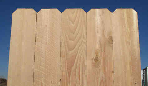 Main 1 - 1X6 6' "Western Red" Dog Ear Cedar **No Picking & No Returns** - San Antonio Retail