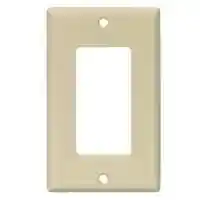 Main 1 - Wall Plate Decorative 1Gang Ivory 2151V-Box - San Antonio Retail