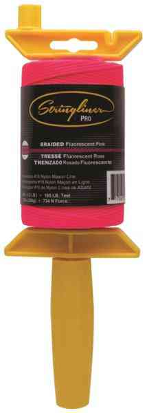 Main 2 - Stringliner Reel Fluorescent Pink 500' Braided Line 25462  - San Antonio Retail