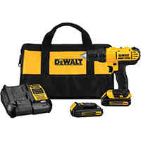 Main 2 - Drill 1/2" Li-Ion *D*Compact W/2-Batteries & Soft Case 20V Dewalt Dcd771C2  - San Antonio Retail