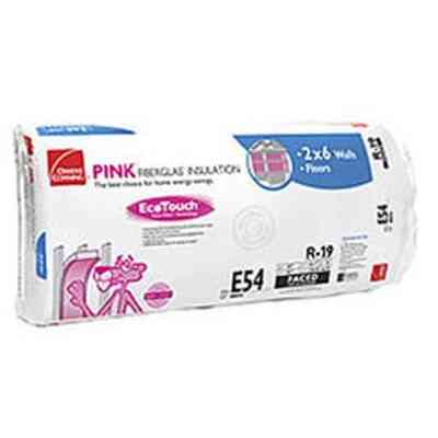 R19 Kraft Faced Insulation Batts E54 6-1/4"X23"X93" Owens Corning 118.83 sq ft - San Antonio Retail