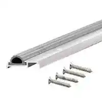 Main 1 - Threshold 36"X1-3/8", Low Boy, Silver, Aluminum, AP158 Series, M-D 08243 - San Antonio Retail