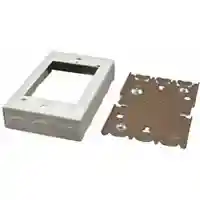 Main 1 - Wiremold Metal Raceway Shallow Outlet Box B2 - San Antonio Retail