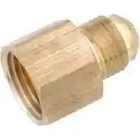 Main 1 - Brass Flare Female Coupling 1/4"Flarex1/4"Fpt 406 754046-0404 - San Antonio Retail