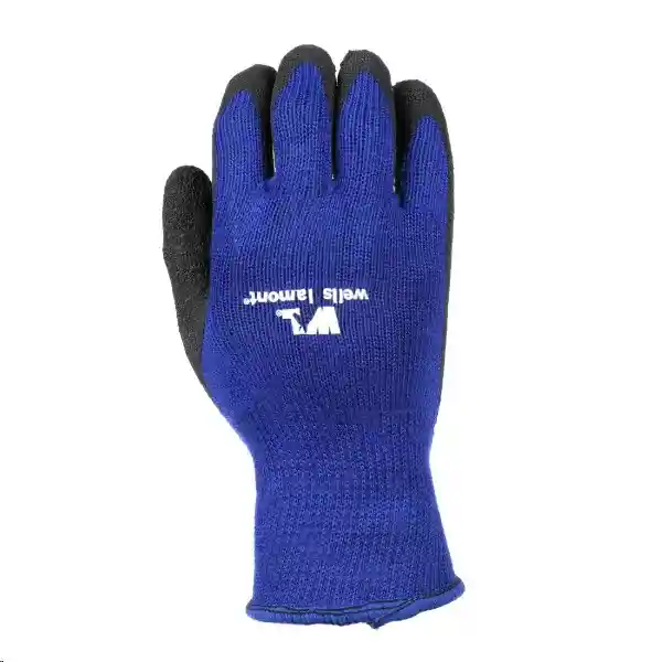 Main 1 - Gloves Wells Lamont 524L Navy Blue Black Ltx Ctd - San Antonio Retail