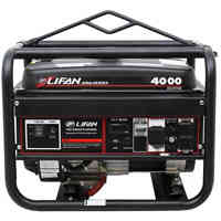 Main 1 - Generator*D*4000W Lf4000 Lifan 7Mhp Pro Recoil Start Commercial Grade 30Amp Mx - San Antonio Retail