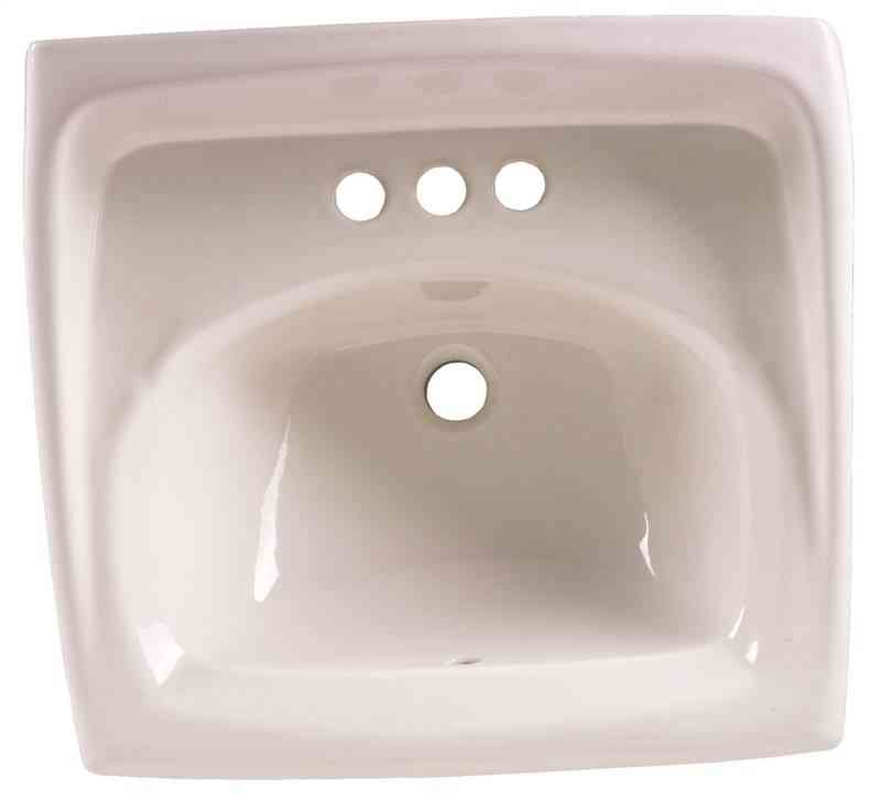 Main 2 - Sink Lavatory 19X17 White Wall Hung China 30 Spencer/15035010100 - San Antonio Retail