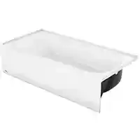 Main 1 - Tub Steel White Rh 60" Bathtub - San Antonio Retail