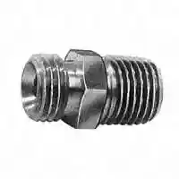 Main 1 - Air Fitting 1/4X1/4 Brass Male Nipple 21-595  - San Antonio Retail