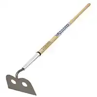 Main 1 - Hoe Mortar Perforated 10" Blade Wood Handle 60" Vulcan 34468 33248 - San Antonio Retail