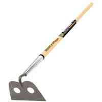 Main 2 - Hoe Mortar Perforated 10" Blade Wood Handle 60" Vulcan 34468 33248 - San Antonio Retail