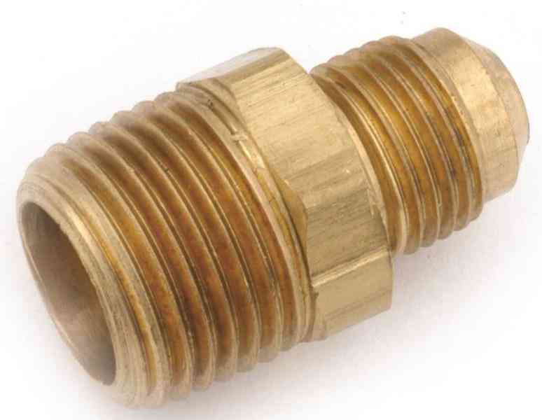Main 4 - Brass Flare Half Union 1/4"Flarex1/4"Mpt 408 754048-0404 - San Antonio Retail