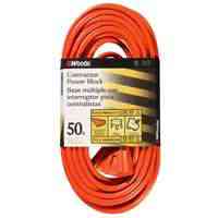 Main 2 - Extension Cord 12/3 3-Outlet 50' Powerzone ORP611830  - San Antonio Retail